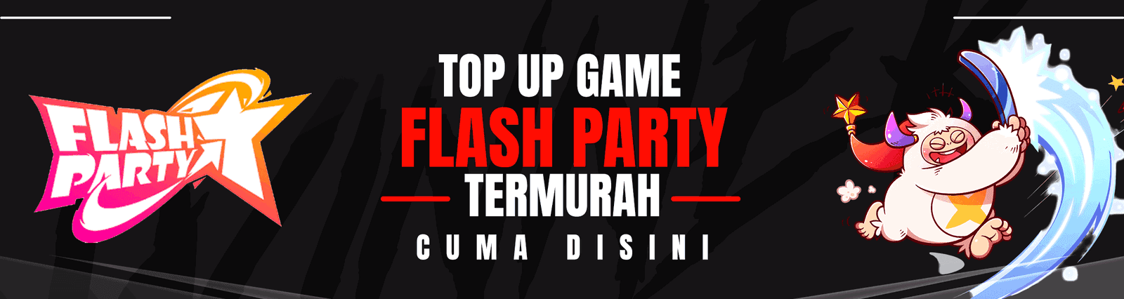 Flash Party Banner